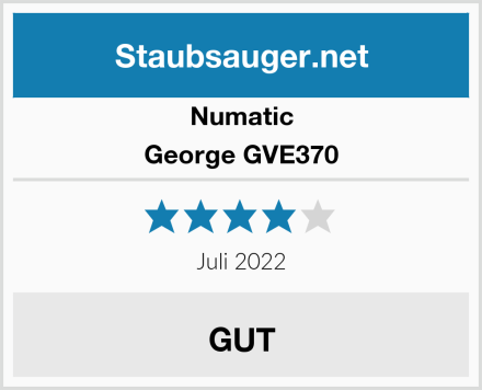 Numatic George GVE370 Test