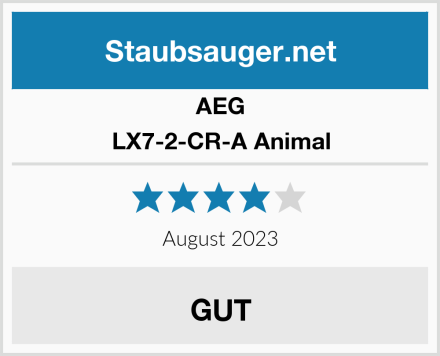AEG LX7-2-CR-A Animal Test