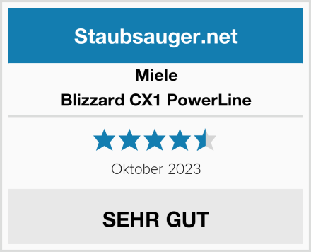 Miele Blizzard CX1 PowerLine Test