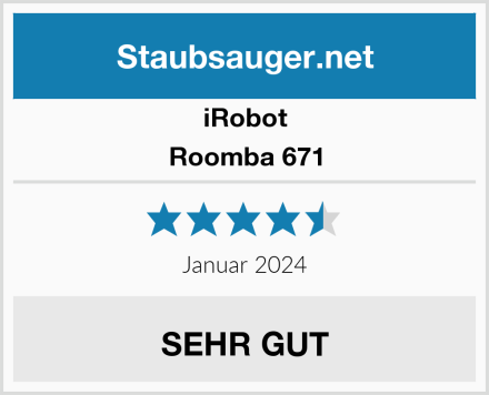 iRobot Roomba 671 Test