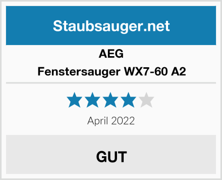 AEG Fenstersauger WX7-60 A2 Test