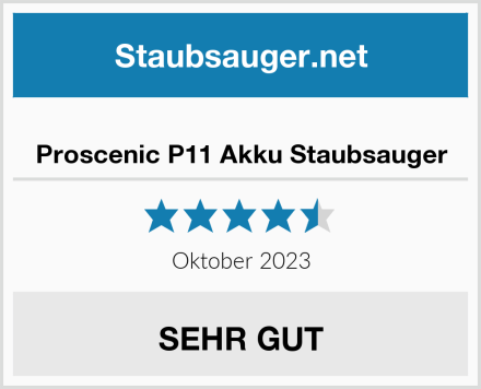  Proscenic P11 Akku Staubsauger Test
