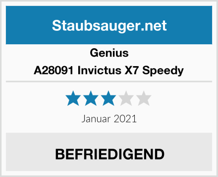 Genius A28091 Invictus X7 Speedy Test