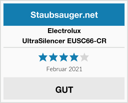 Electrolux UltraSilencer EUSC66-CR Test