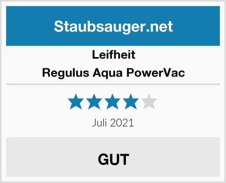 Leifheit Regulus Aqua PowerVac Test