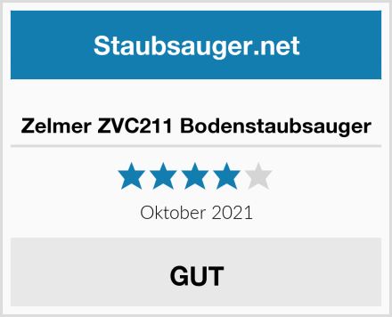  Zelmer ZVC211 Bodenstaubsauger Test