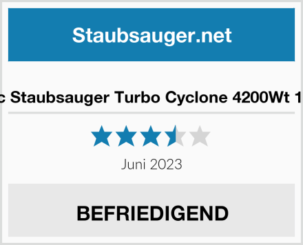  MalTec Staubsauger Turbo Cyclone 4200Wt 12-in-1 i Test