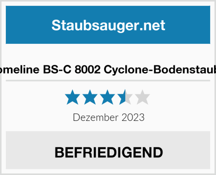  Silva Homeline BS-C 8002 Cyclone-Bodenstaubsauger Test