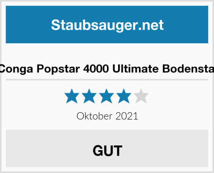  Cecotec Conga Popstar 4000 Ultimate Bodenstaubsauger Test