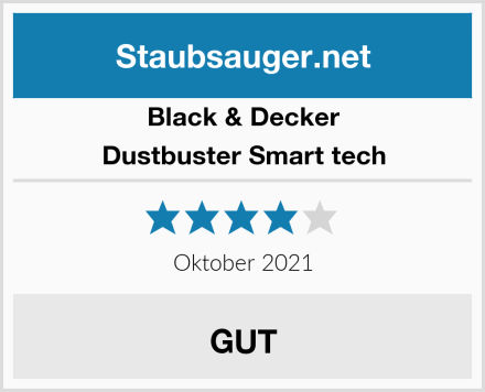 Black & Decker Dustbuster Smart tech Test