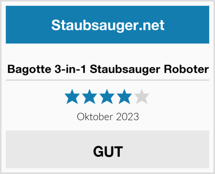  Bagotte 3-in-1 Staubsauger Roboter Test