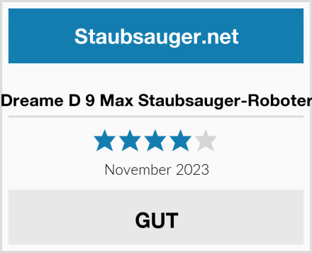  Dreame D 9 Max Staubsauger-Roboter Test