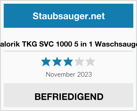  Kalorik TKG SVC 1000 5 in 1 Waschsauger Test