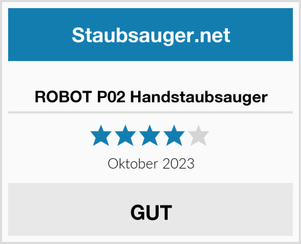 ROBOT P02 Handstaubsauger Test