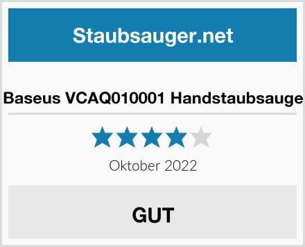  Baseus VCAQ010001 Handstaubsauge Test