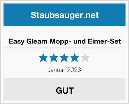  Easy Gleam Mopp- und Eimer-Set Test