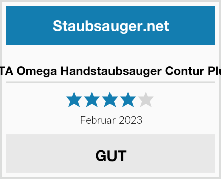  ETA Omega Handstaubsauger Contur Plus Test