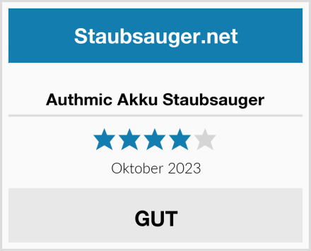  Authmic Akku Staubsauger Test