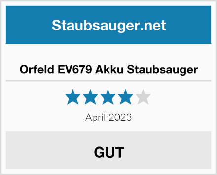  Orfeld EV679 Akku Staubsauger Test