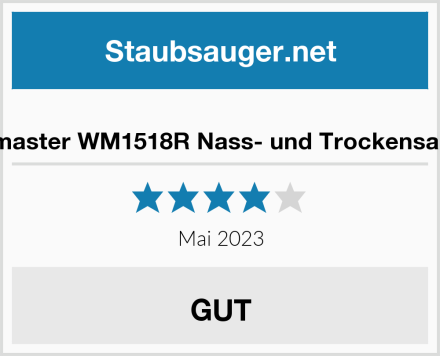  Vacmaster WM1518R Nass- und Trockensauger Test