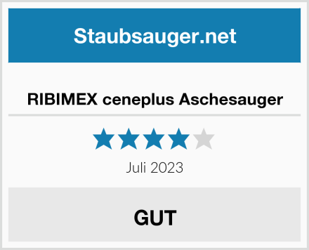  RIBIMEX ceneplus Aschesauger Test
