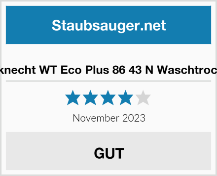  Bauknecht WT Eco Plus 86 43 N Waschtrockner Test