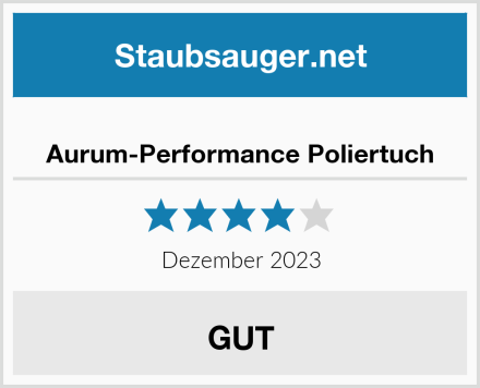  Aurum-Performance Poliertuch Test