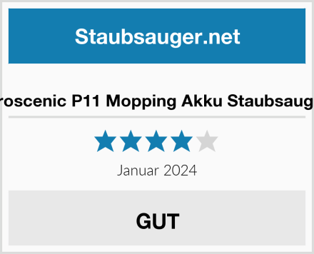  Proscenic P11 Mopping Akku Staubsauger Test