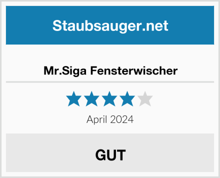  Mr.Siga Fensterwischer Test