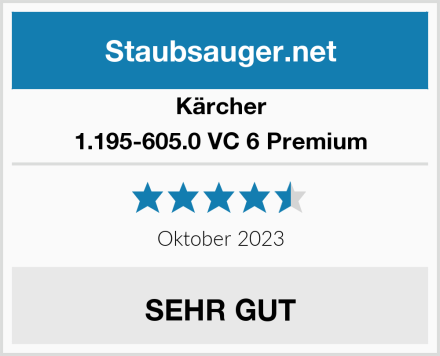 Kärcher 1.195-605.0 VC 6 Premium Test