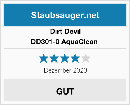 Dirt Devil DD301-0 AquaClean  Test