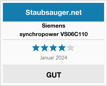 Siemens synchropower VS06C110 Test