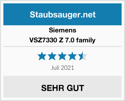 Siemens VSZ7330 Z 7.0 family Test
