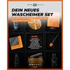  ADBL Auto Waschset: Wascheimer Set (13L | gold) inkl. Grit & Deckel